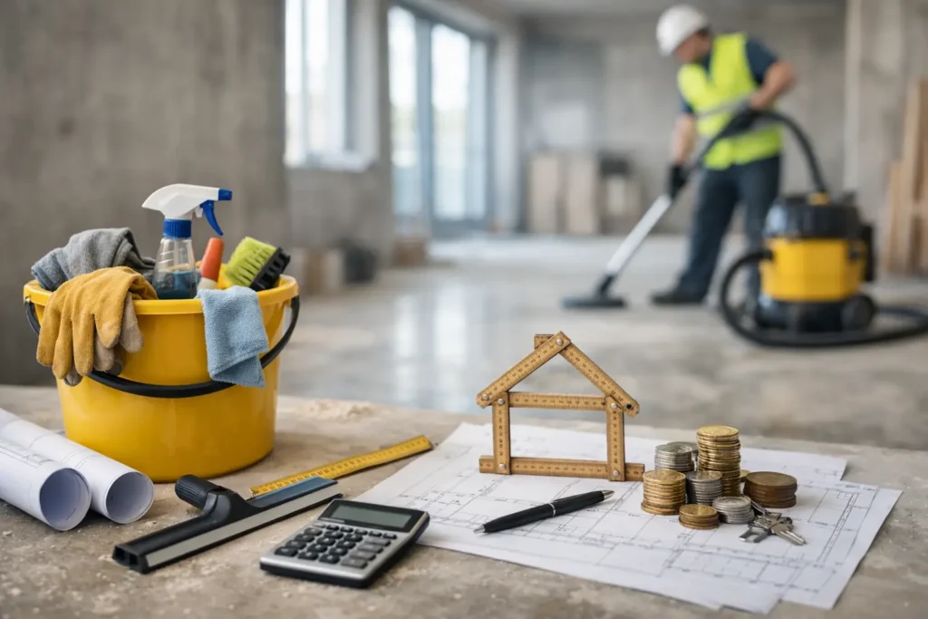 Byggstädning pris per kvm - vad styr kostnaden?