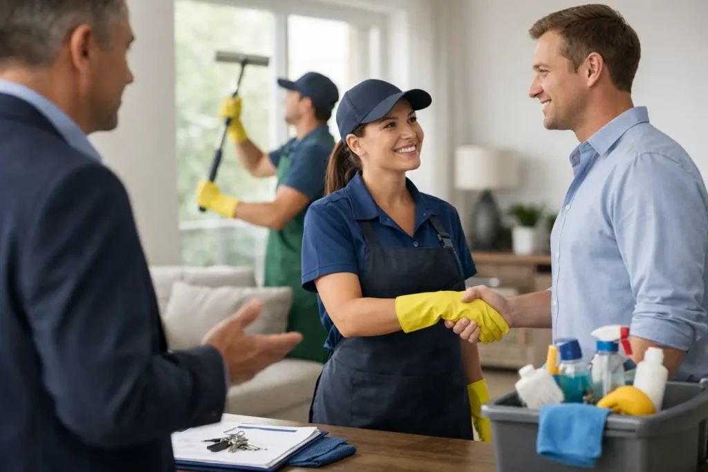 Cleaning guarantee after landlord complaints