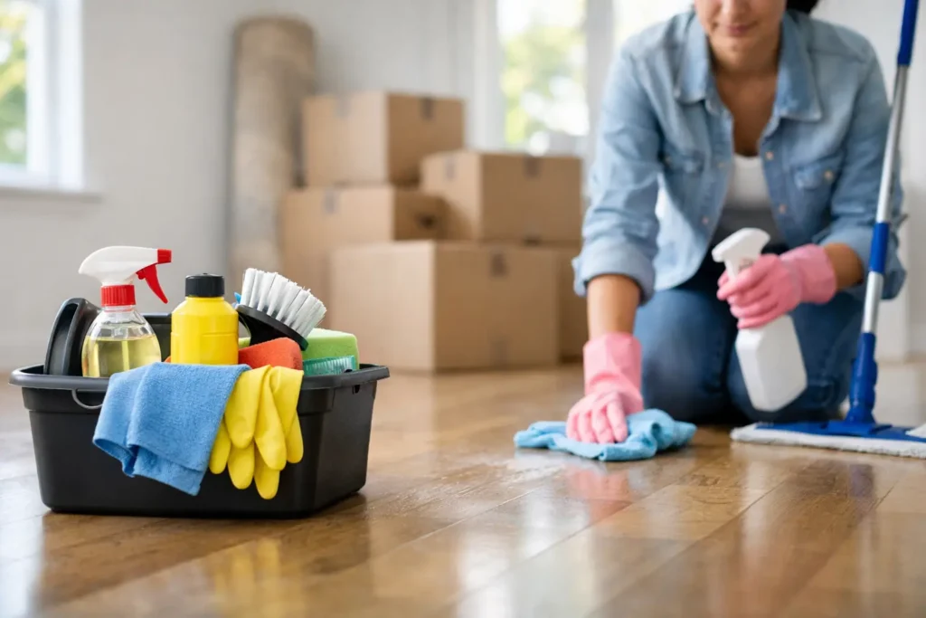 Move out cleaning guide för tenants