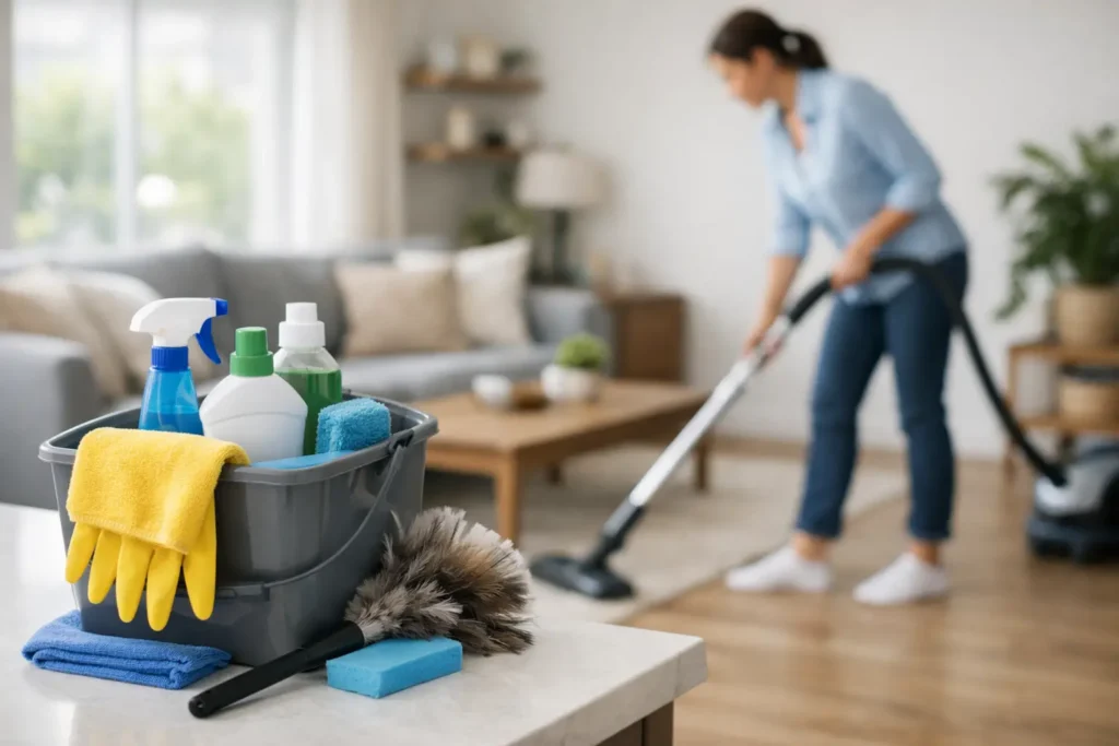 Guide till regelbunden hemstädning hemma