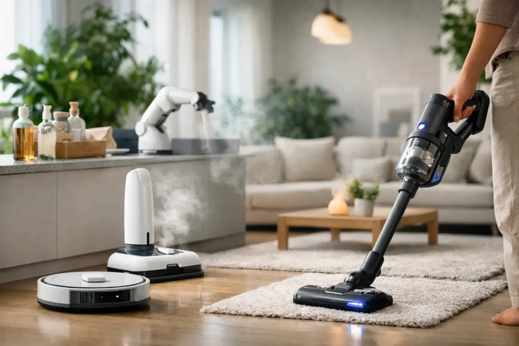 Home cleaning trends 2026 som märks hemma