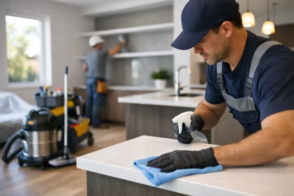 Boka byggstädning efter renovering rätt